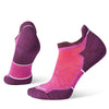 Smartwool Women's Run Targeted Cushion Low Ankle Socks Meadow Mauve A22 M 