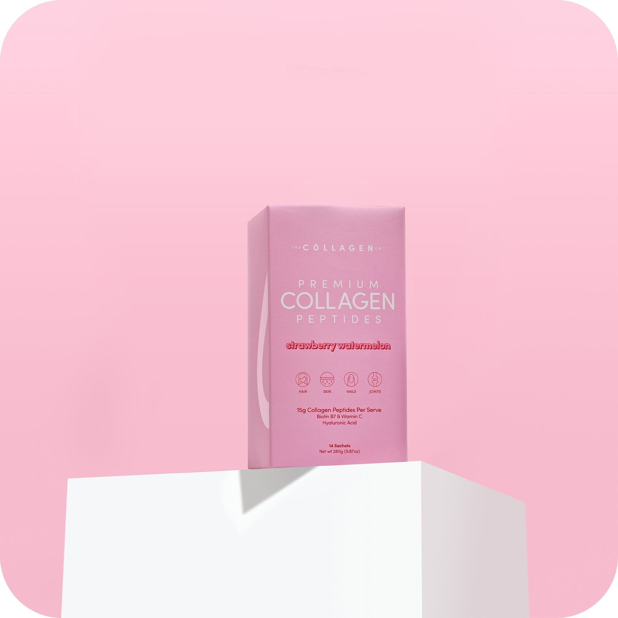 The Collagen Co. Strawberry Watermelon Collagen Sachets 280G 