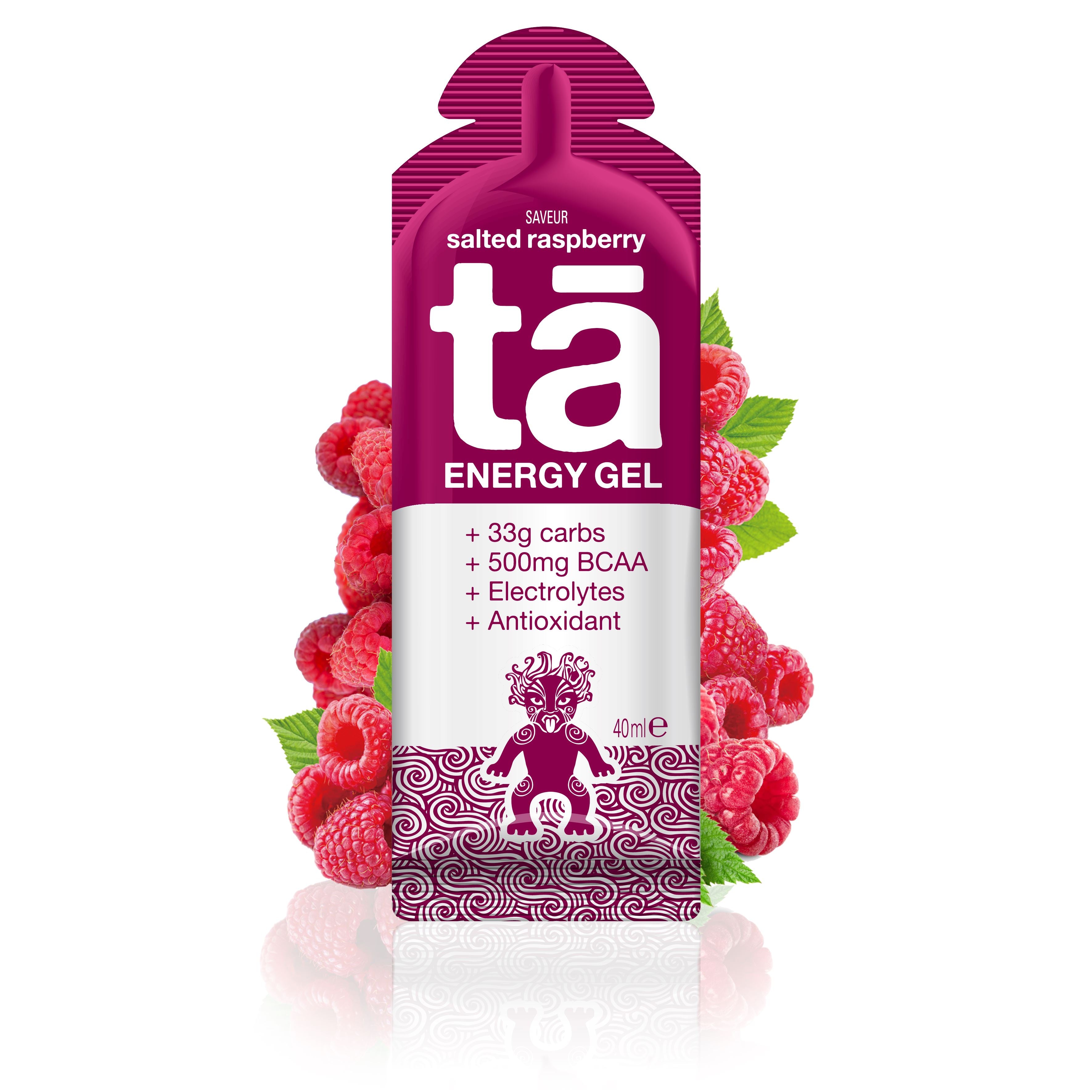 Ta Energy Gels Salted Raspberry 1 pack 