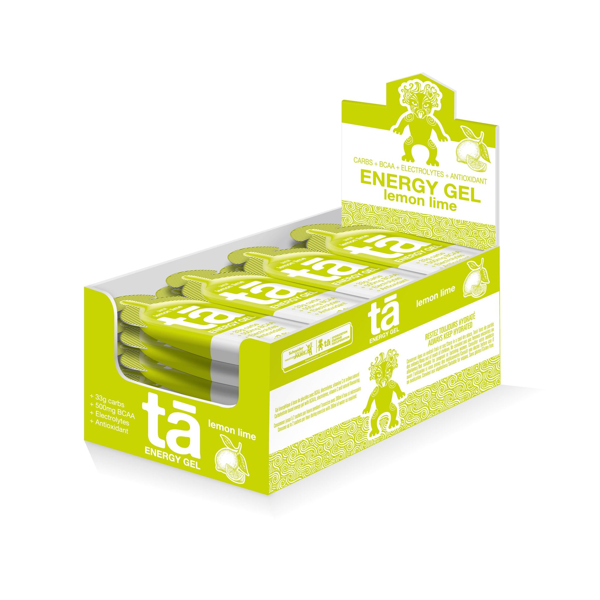 Ta Energy Gels Lemon/Lime 1 pack 
