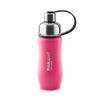 Thinksport Insulated Sports Bottle (12oz 350ml) COATED DARK PINK 