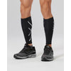 2XU Unisex Compression Calf Guards UA1987B Black/Black XS 