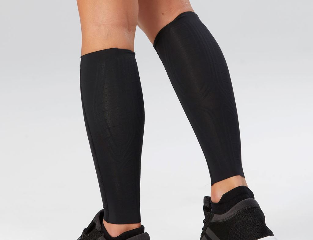 2XU Unisex Light Speed Compression Calf Guards UA3064B 
