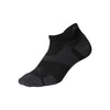 2XU Unisex Vectr Cushion No Show Socks UA5043E Black/Titanium S 