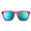 goodr BFG - Sports Sunglasses - Do You Even Pistol, Flamingo? 