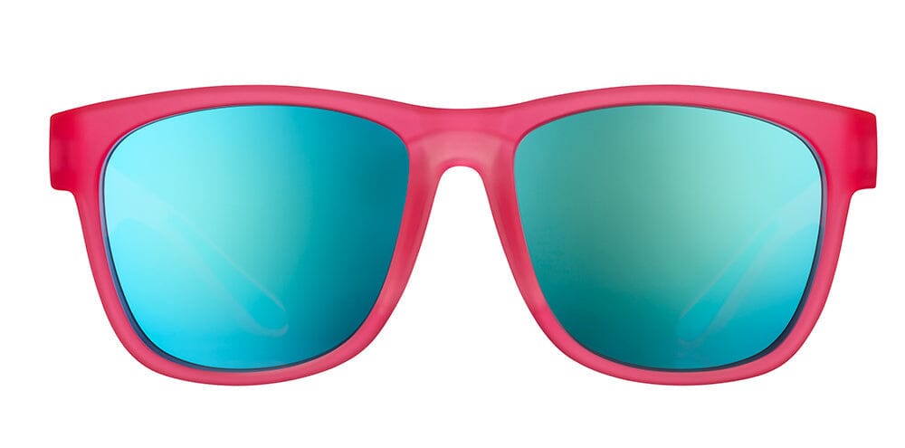 goodr BFG - Sports Sunglasses - Do You Even Pistol, Flamingo? 