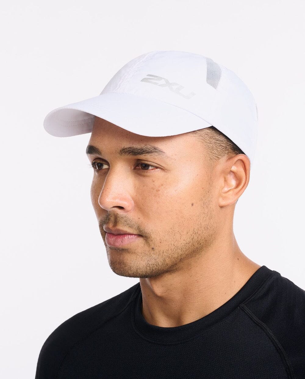 2XU Unisex Run Cap UQ5685F White/White OSFA 