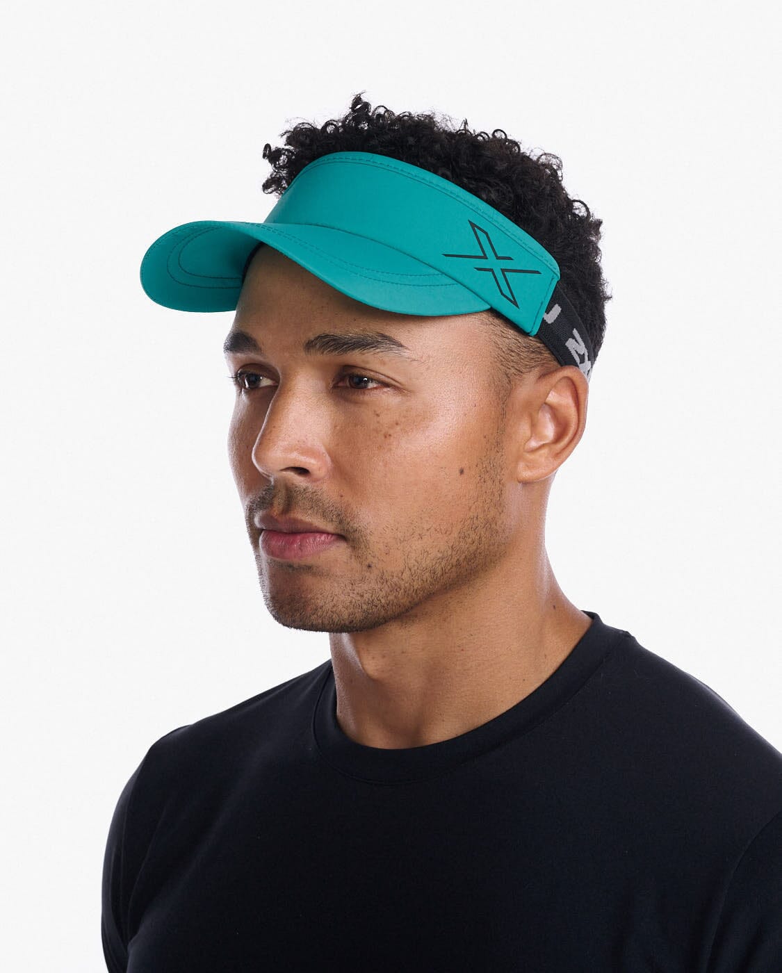 2XU Unisex Performance Visor UQ6165F Porcelain/Black OSFA 