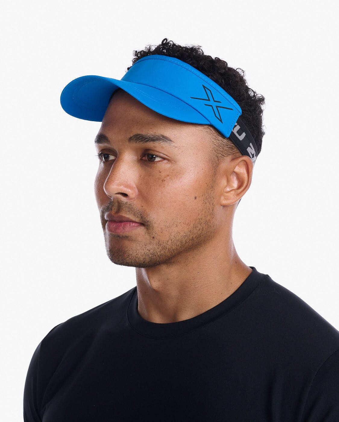 2XU Unisex Performance Visor UQ6165F Starling/Black OSFA 