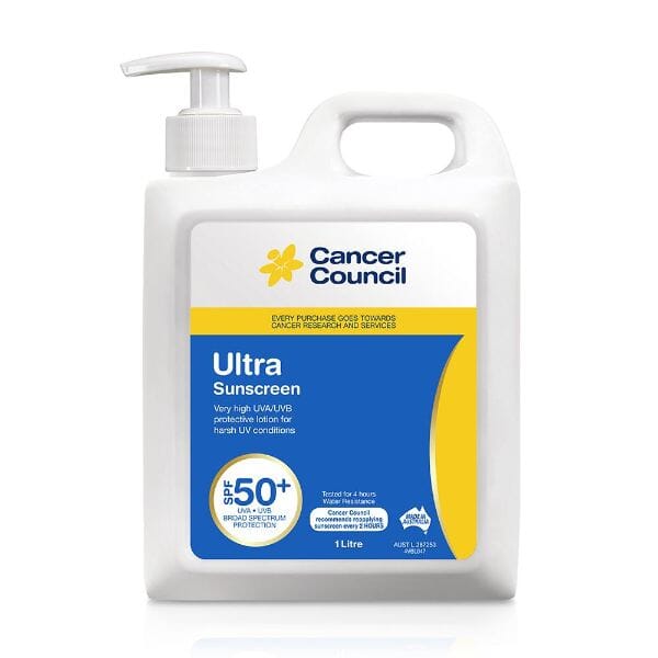 Cancer Council Ultra Sunscreen Spf50+ PUMP 1 LT 