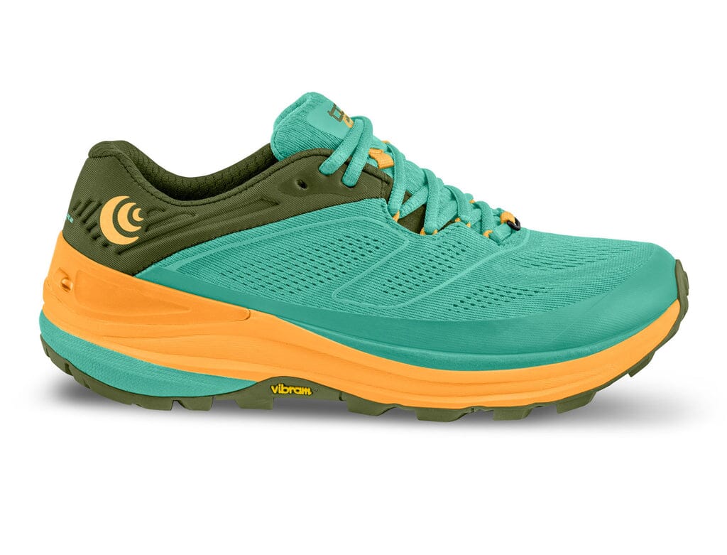 Topo Women's Ultraventure 2 Trail Running Shoes Turquoise/Gold US 6 