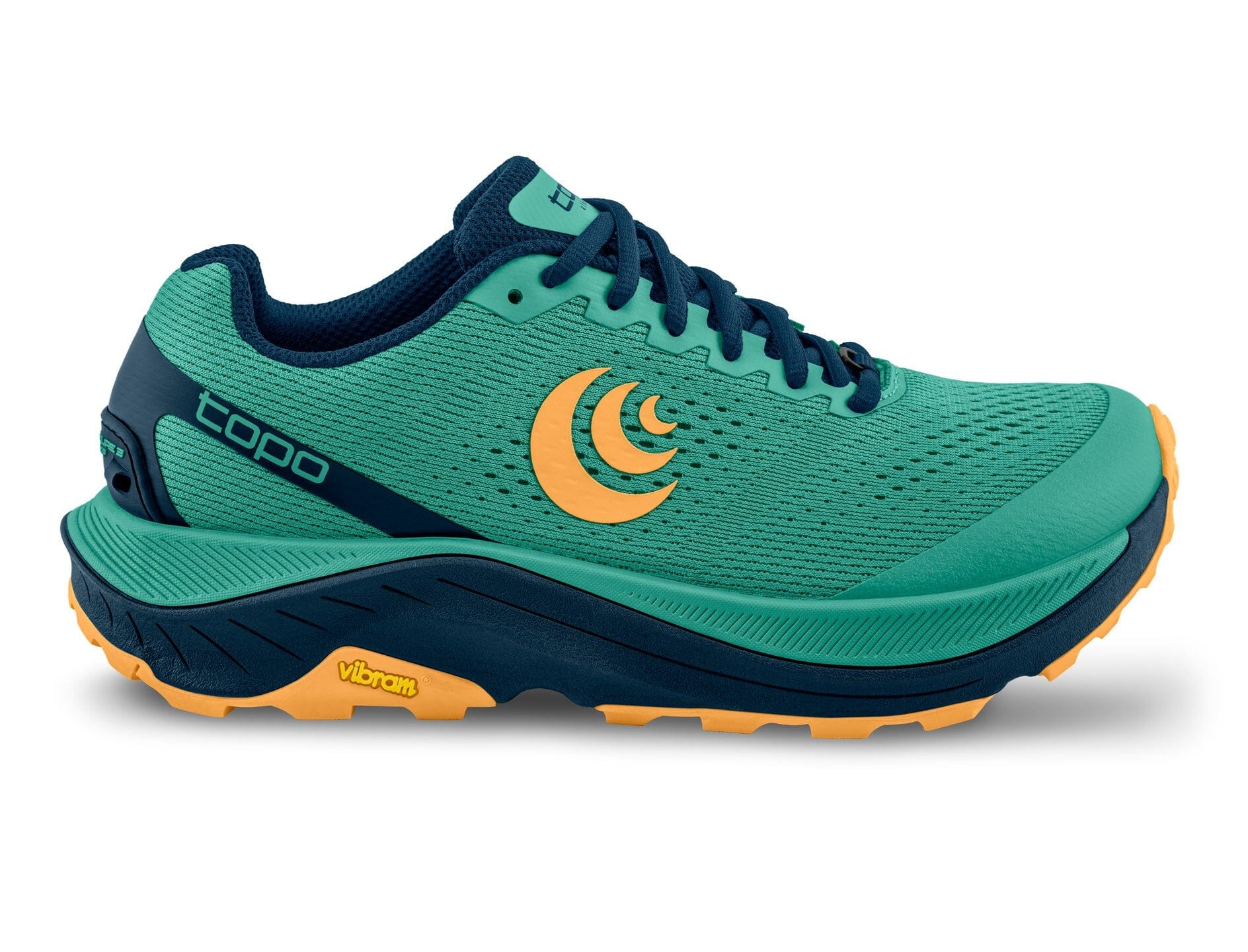 Topo Women's Ultraventure 3 Trail Running Shoes Teal/Orange US 6.5 