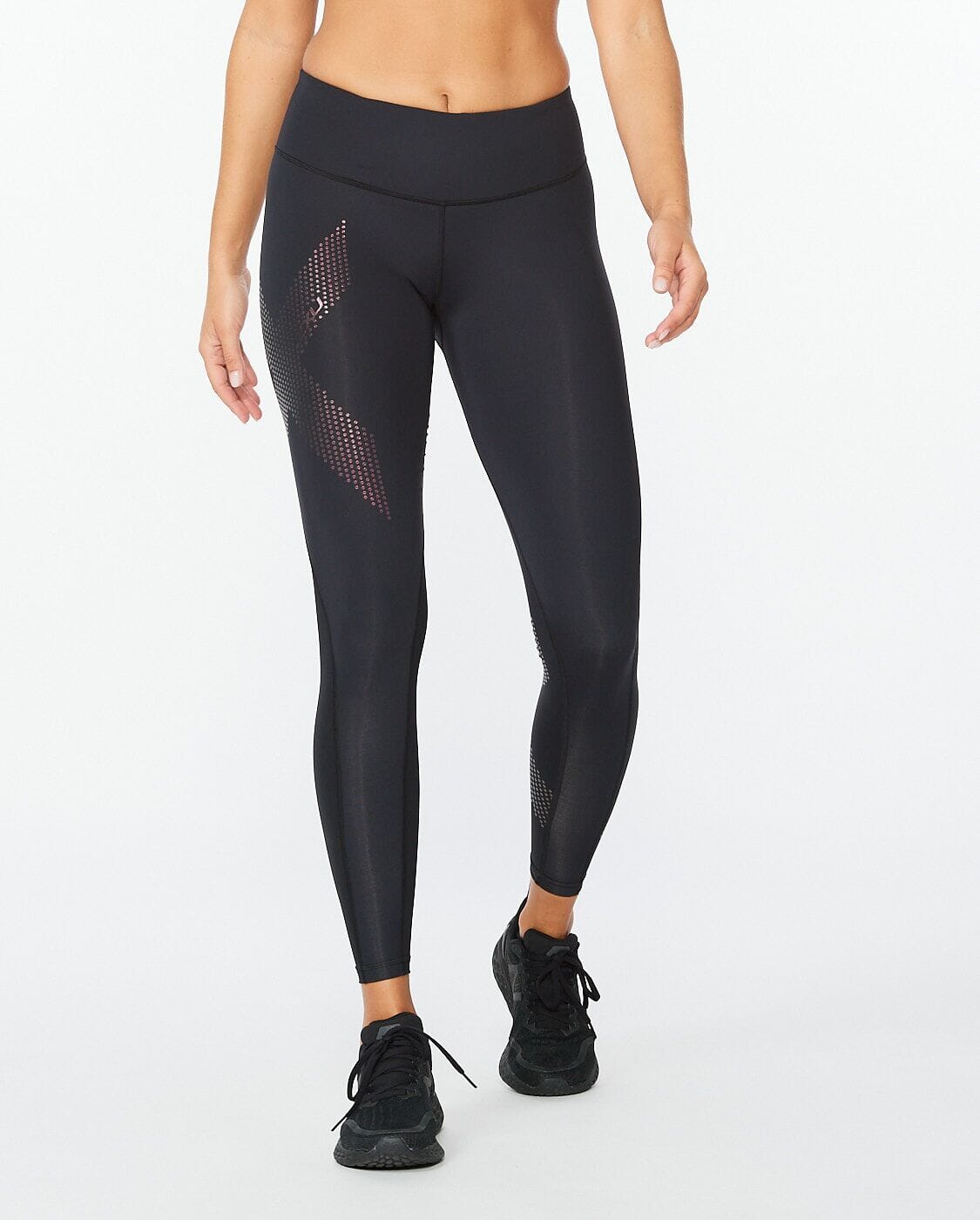 2XU Women's Motion Mid-Rise Compression Tights WA2864B 