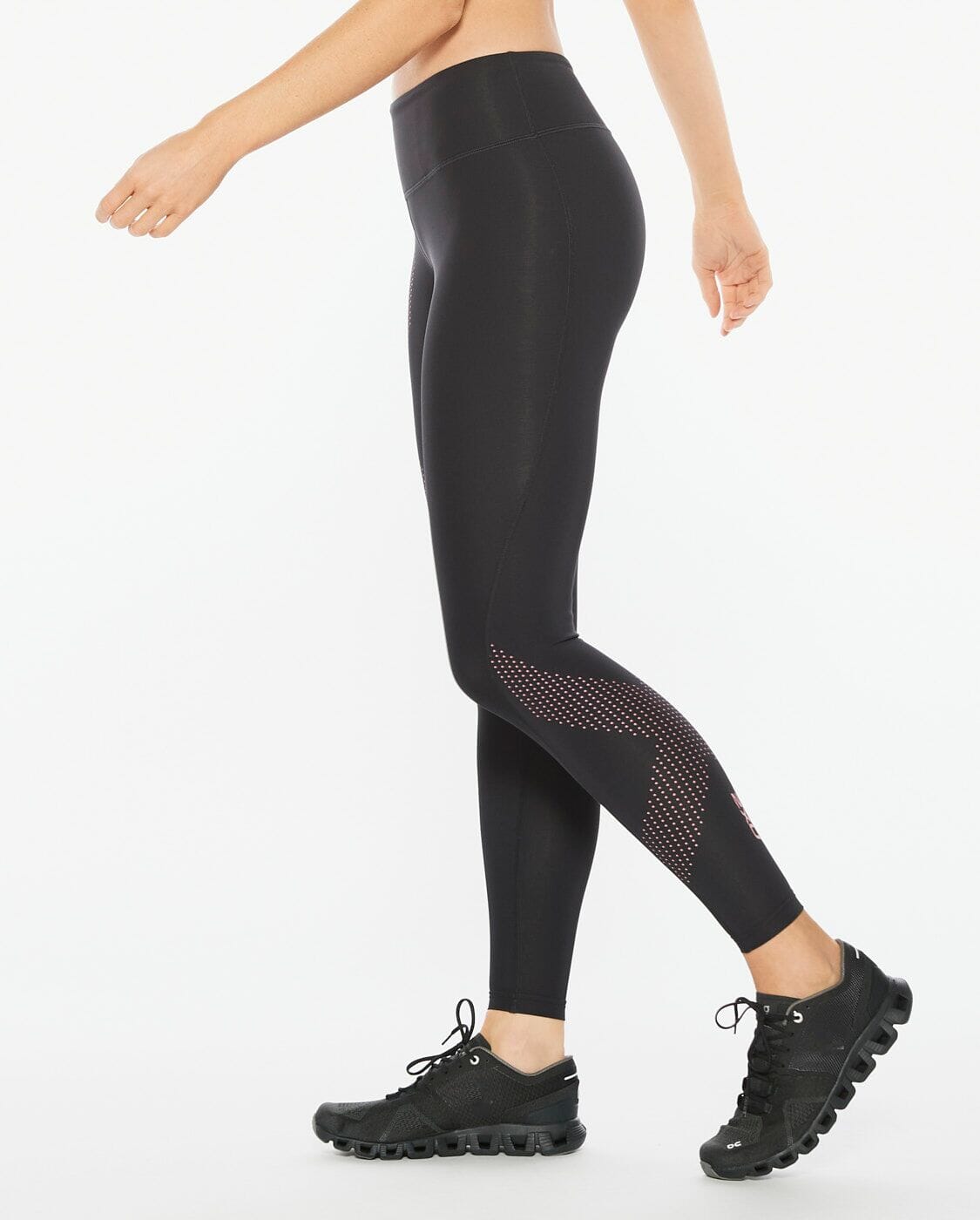 2XU Women's Motion Mid-Rise Compression Tights WA2864B 