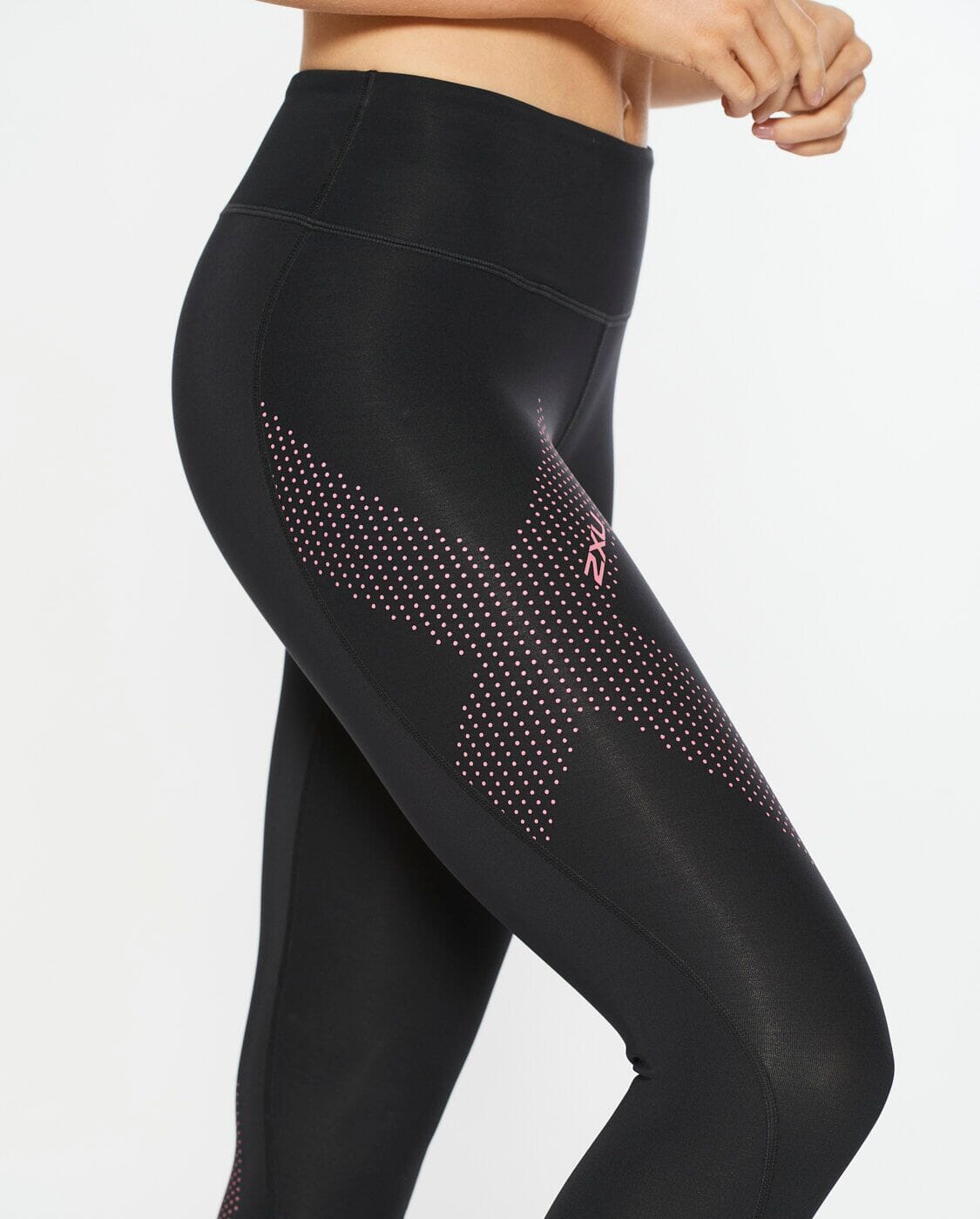 2XU Women's Motion Mid-Rise Compression Tights WA2864B 