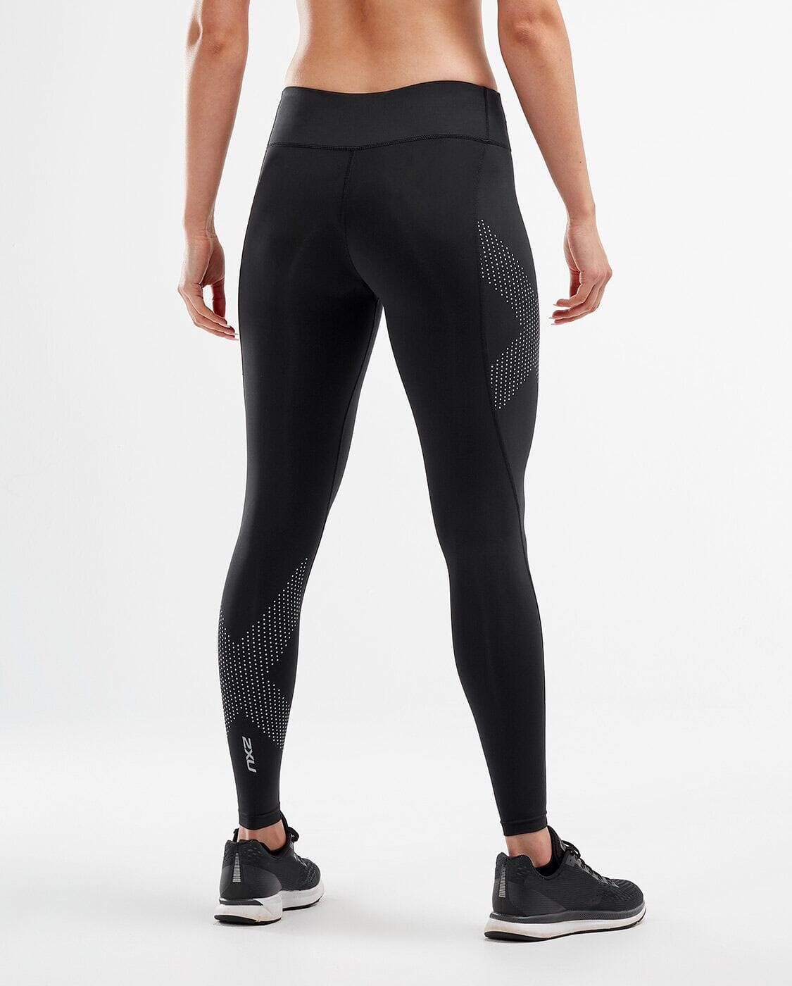 2XU Women's Motion Mid-Rise Compression Tights WA2864B 