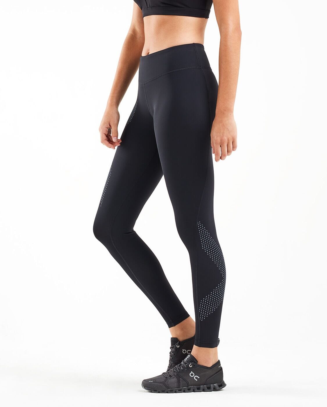 2XU Women's Motion Mid-Rise Compression Tights WA2864B 