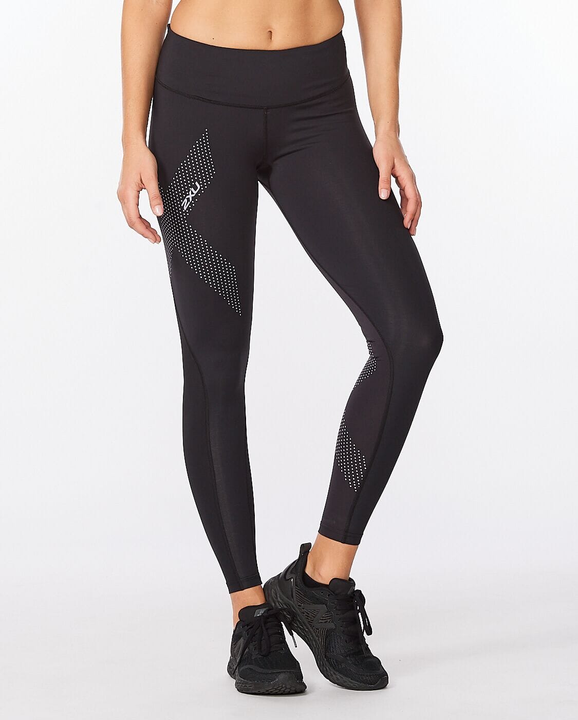 2XU Women's Motion Mid-Rise Compression Tights WA2864B 