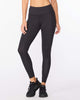 2XU Women's Force Mid-Rise Compression Tights WA5367B Black/Nero XXS 