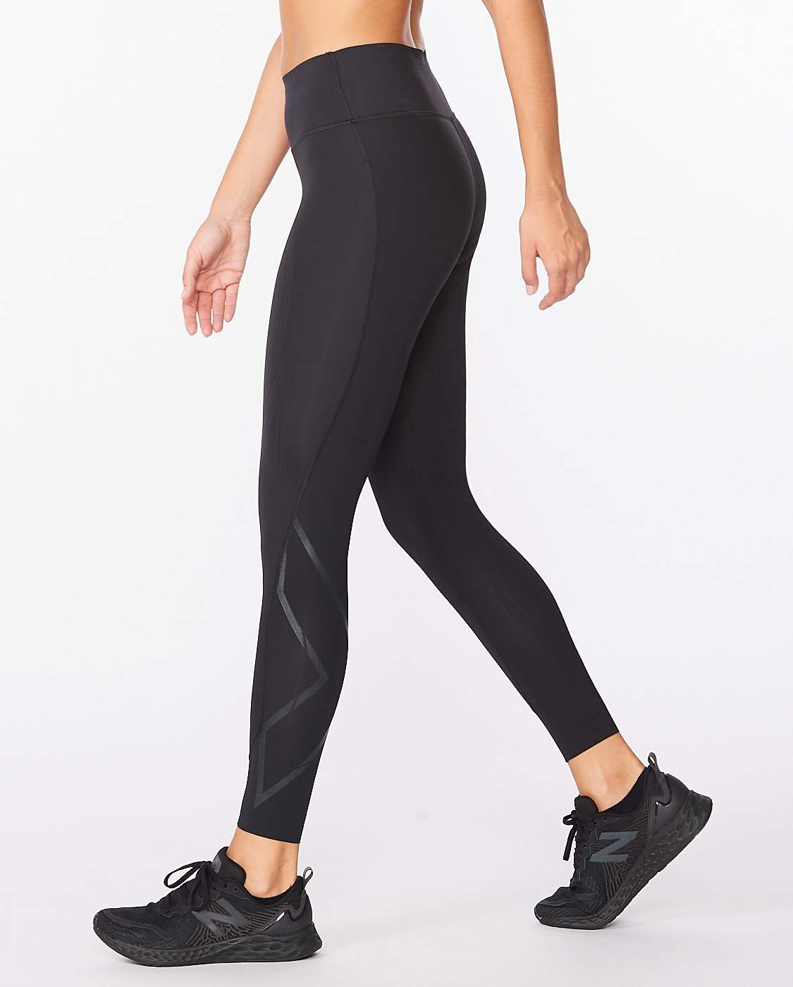 2XU Women's Force Mid-Rise Compression Tights WA5367B 