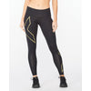 2XU Women's Light Speed Mid-Rise Compression Tights WA6523B 