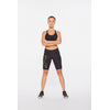 2XU Women's Light Speed Mid-Rise Compression Shorts WA6593B 