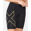 2XU Women's Light Speed Mid-Rise Compression Shorts WA6593B 