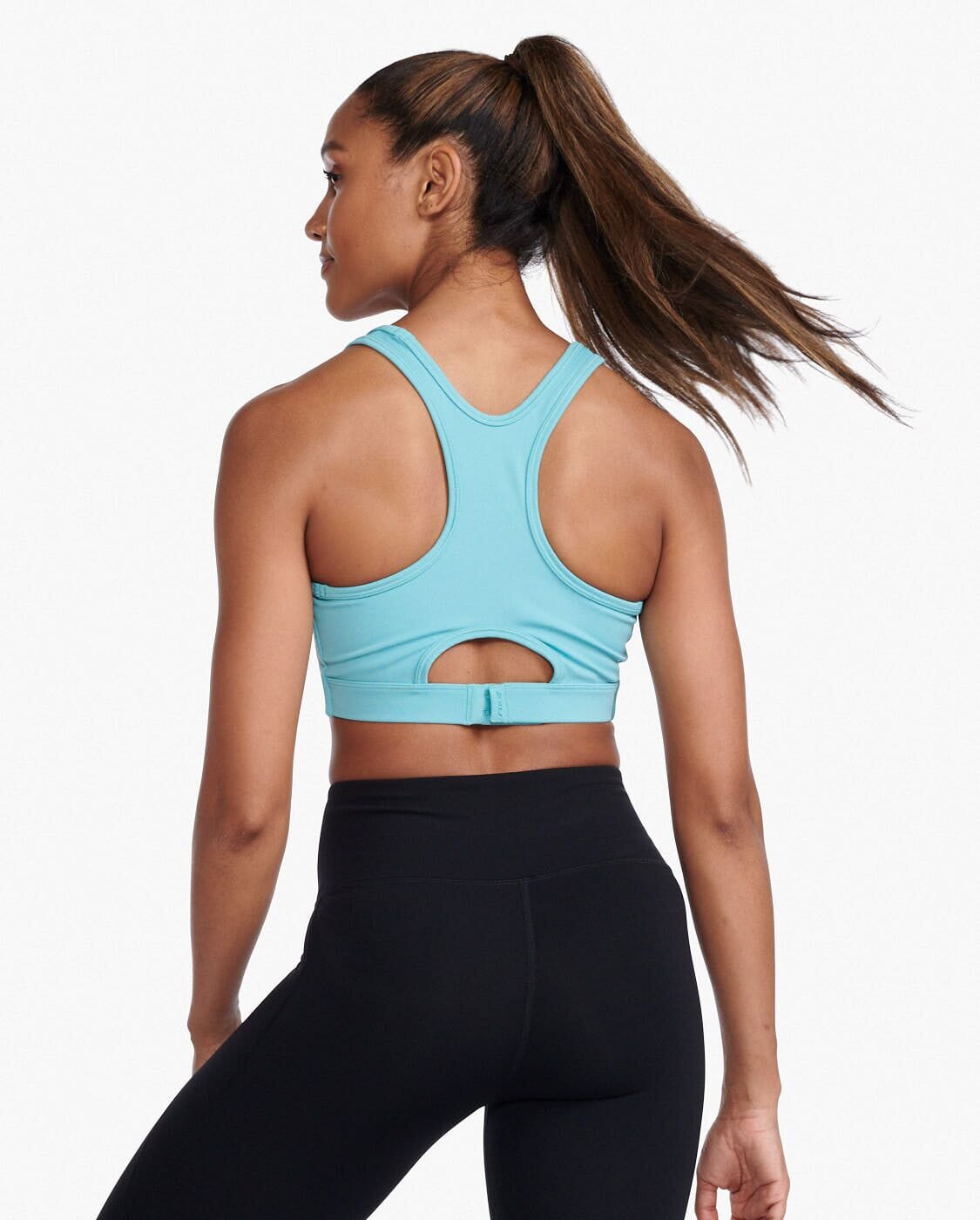 2XU Women's Motion Racerback Crop WR6729A Porcelain/Porcelain XS 