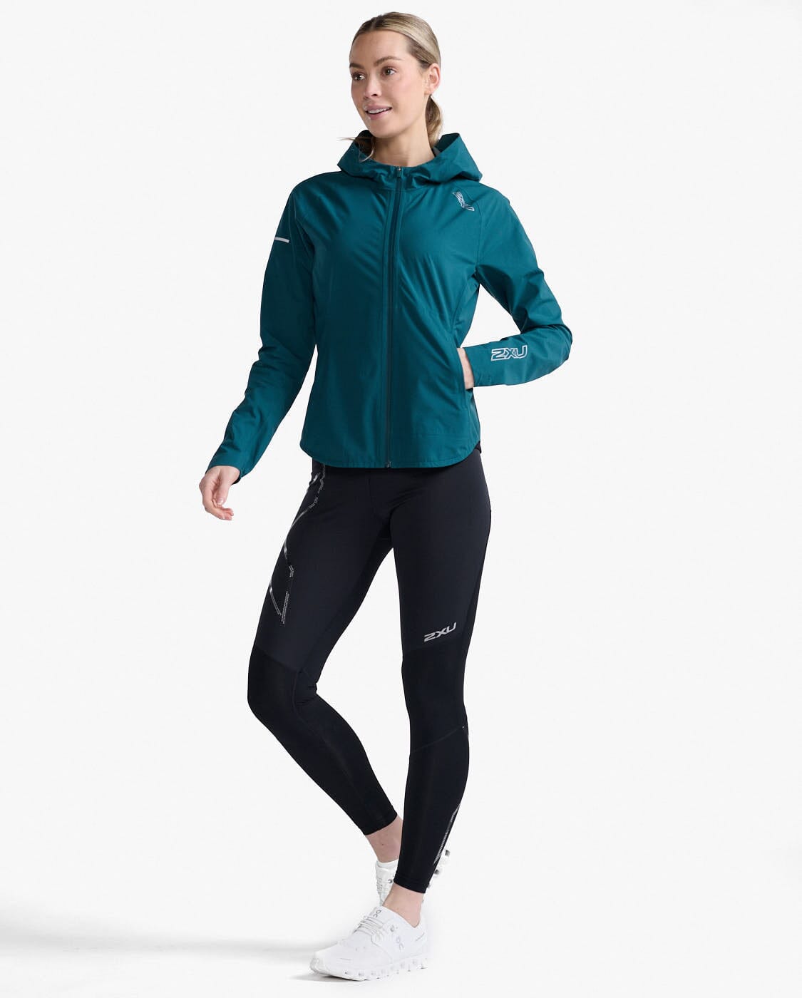 2XU Women's Light Speed Waterproof Jacket WR6842A 