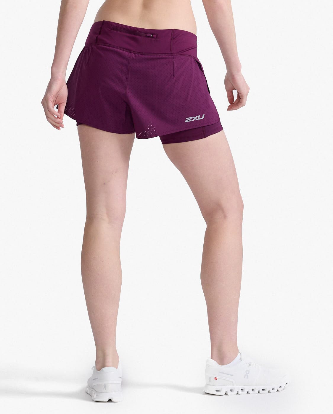 2XU Women's Aero 2-in-1 4" Inch Shorts WR6861B 