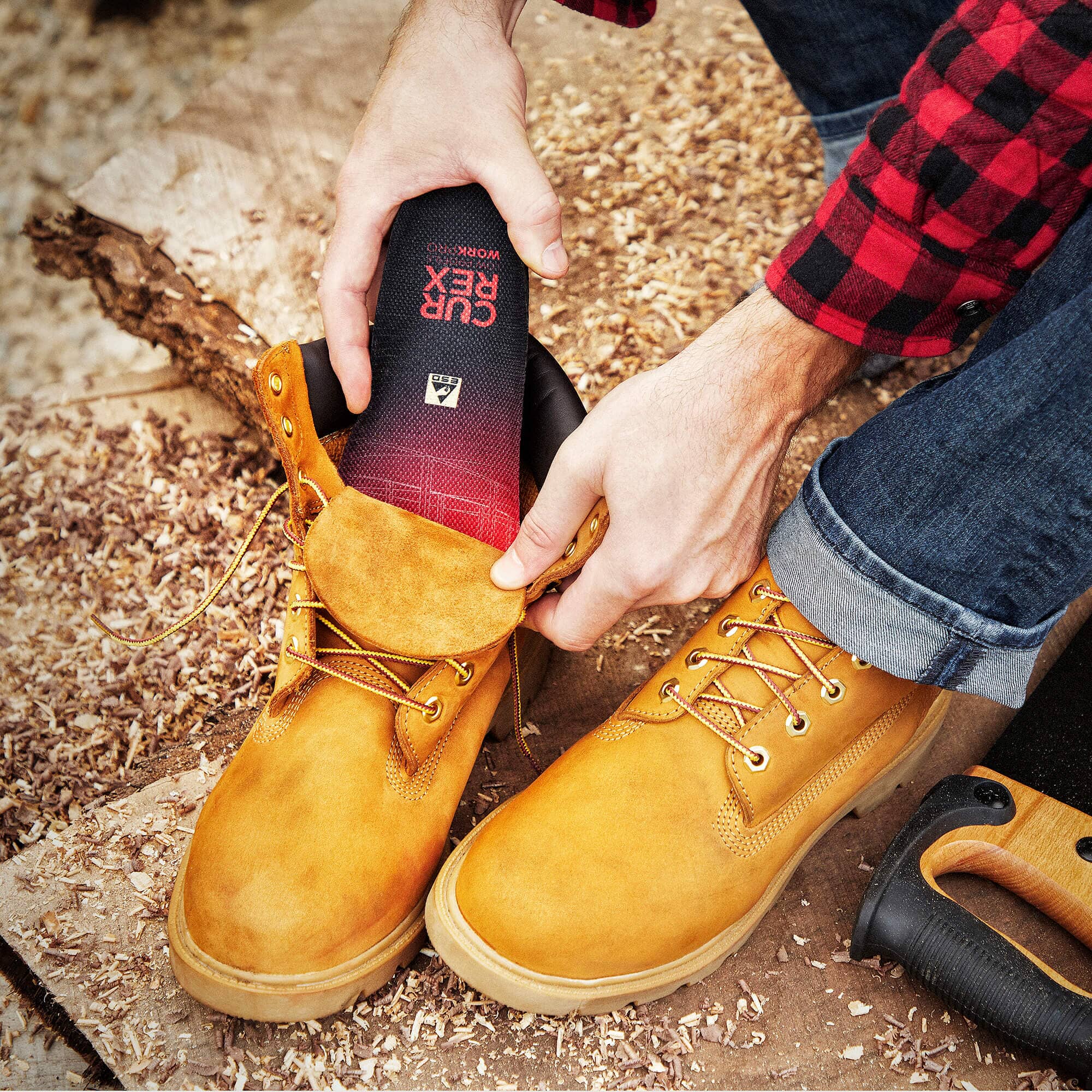 CURREX® WORKPRO™-ESD Insoles | Safety Insoles for Work Boots & Shoes 