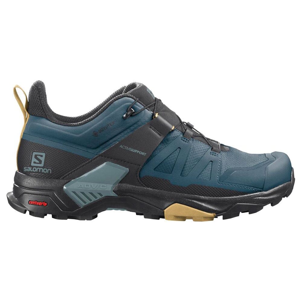Salomon X Ultra 4 GTX Men's Trail Running Shoes Legion Blue/Black/Fall Leaf US 8.5 