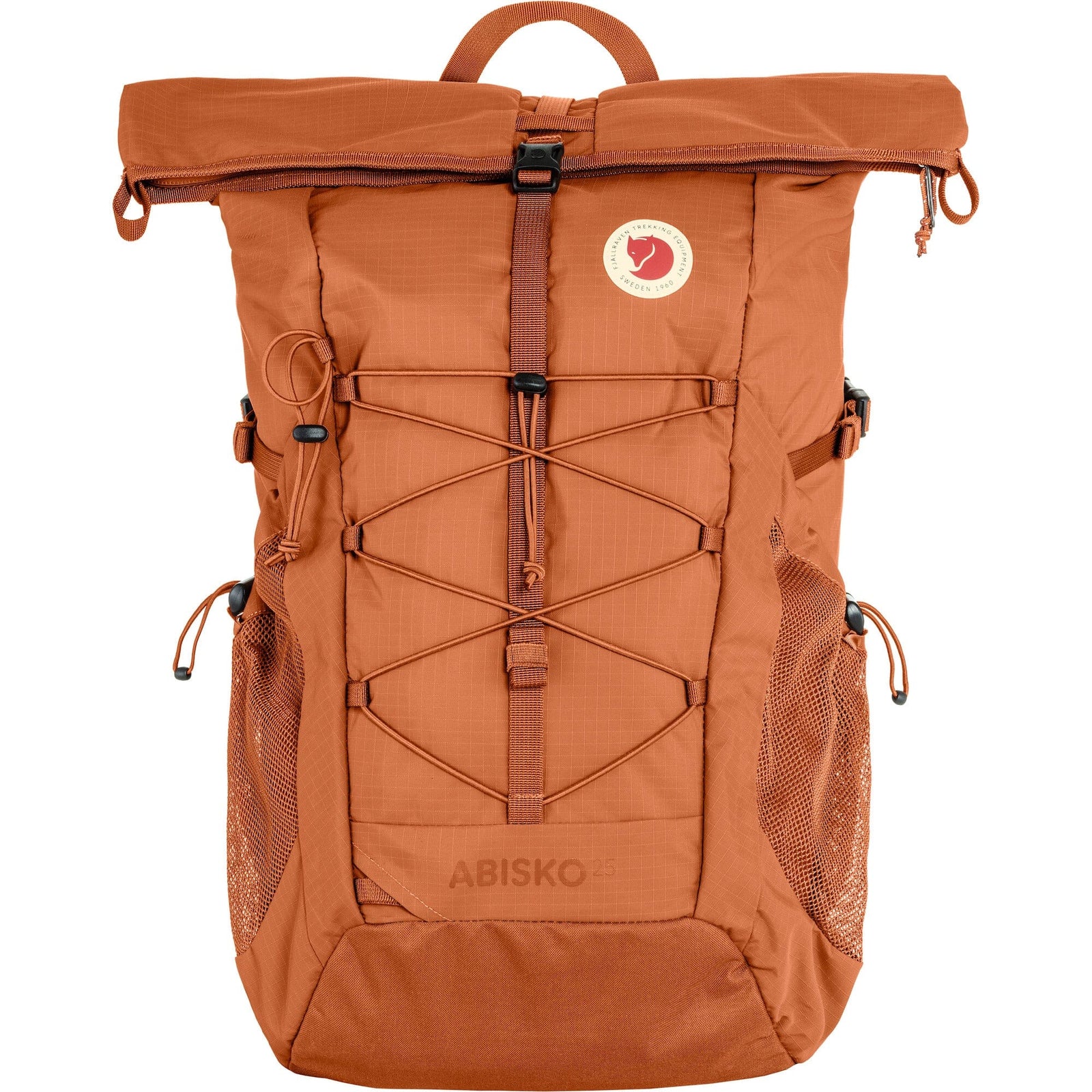 Fjallraven Abisko Hike Foldsack Backpack Terracotta Brown 