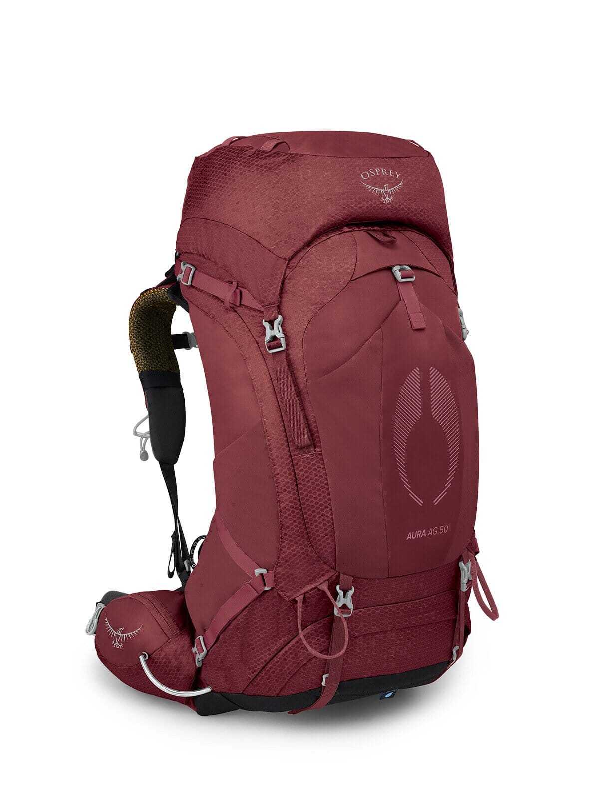 Osprey Aura AG 50 Litre Backpack Women's Berry Sorbet Red XS/S 