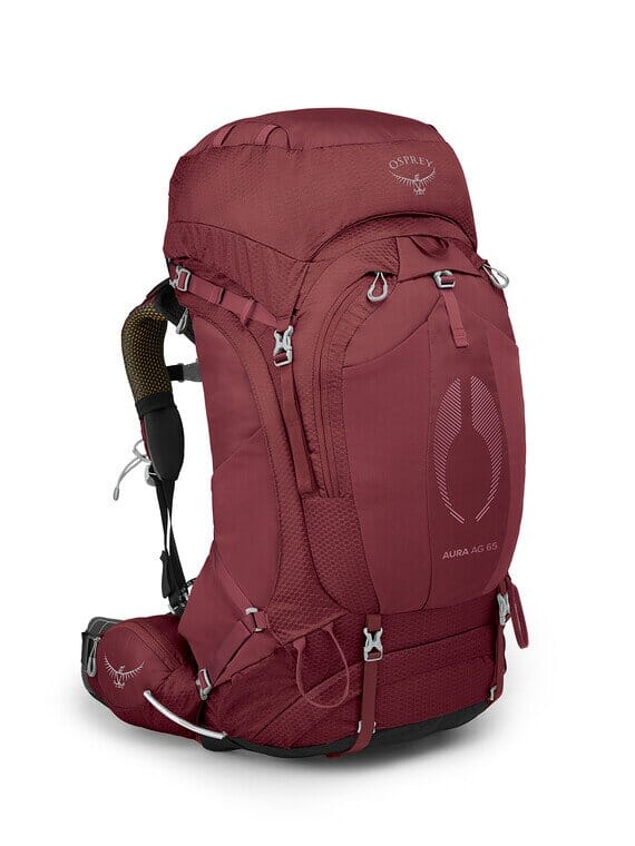 Osprey Aura AG 65 Litre Backpack Women's Berry Sorbet Red XS/S 