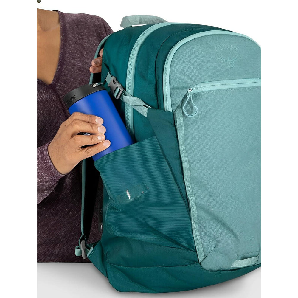 osprey axis 24 l backpack - succulent green-deep teal Osprey Axis 24 Backpack
