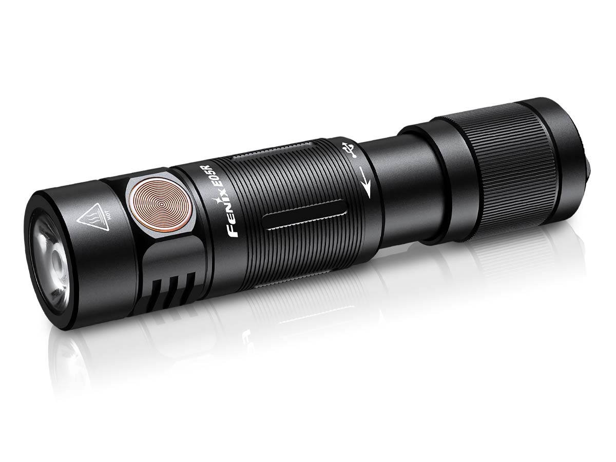 Fenix E05R Keychain Flashlight Black 