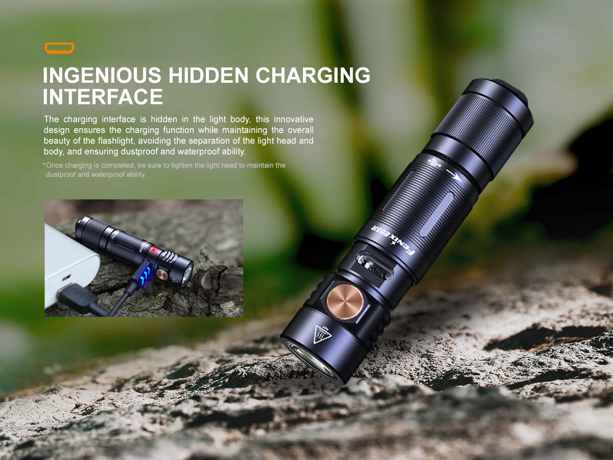 Fenix E05R Keychain Flashlight 