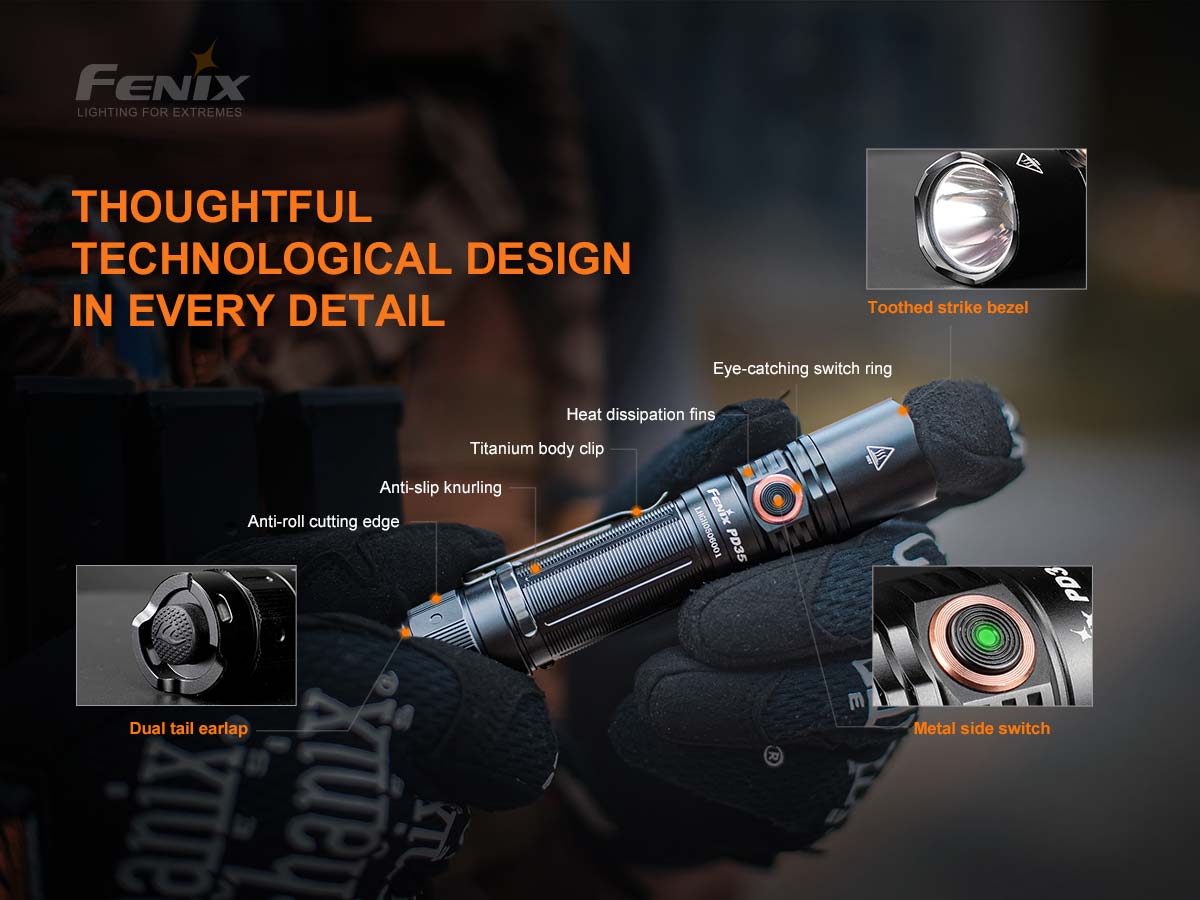 Fenix PD35 V3.0 Flashlight 