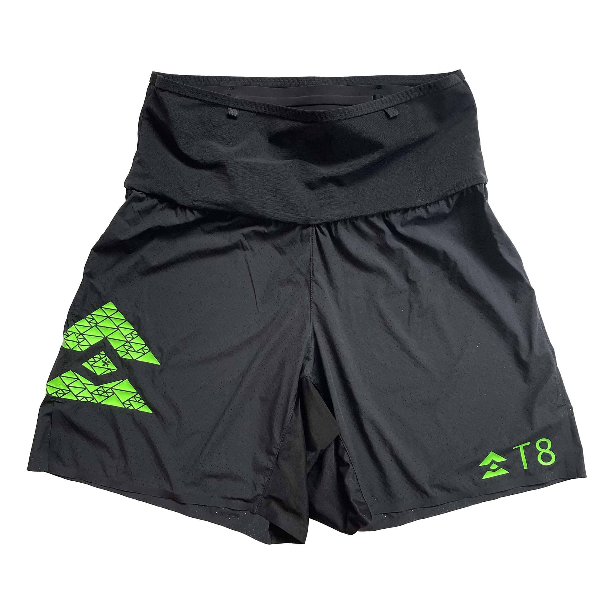 T8 Unisex Ultra Sherpa Shorts Black XS (26-28") 