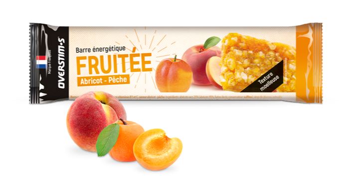 OVERSTIM.s Fruity Energy Bar 32g Apricot - peach 