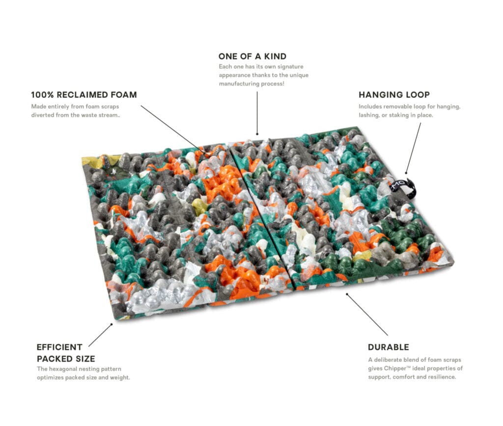 NEMO Chipper™ Reclaimed Closed-Cell Foam Seat 