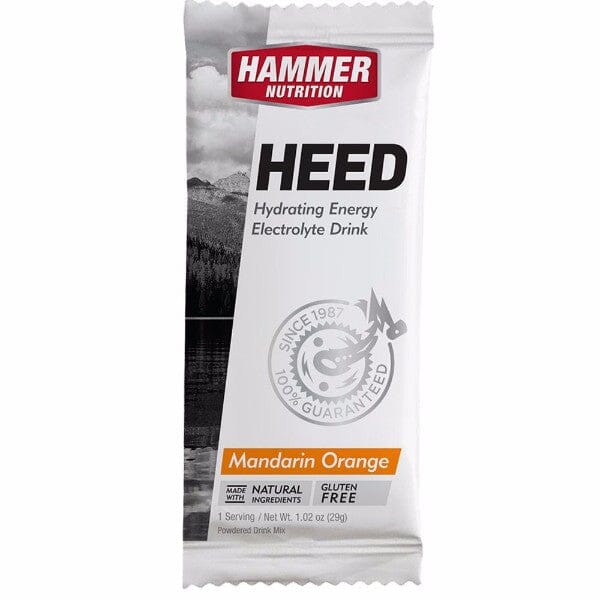 Hammer Heed Sports Drink (High Energy Electrolyte) MANDARIN-ORANGE 1 SERVING 