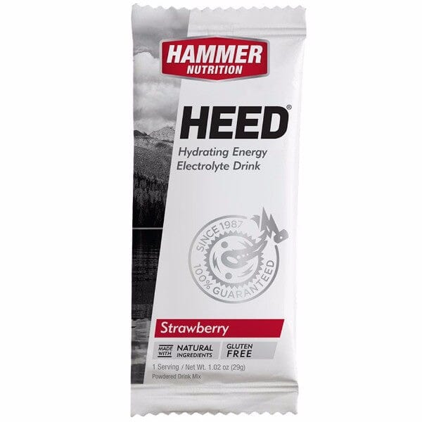 Hammer Heed Sports Drink (High Energy Electrolyte) STRAWBERRY 1 SERVING 