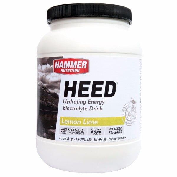 Hammer Heed Sports Drink (High Energy Electrolyte) LEMON LIME 32 SERVING 