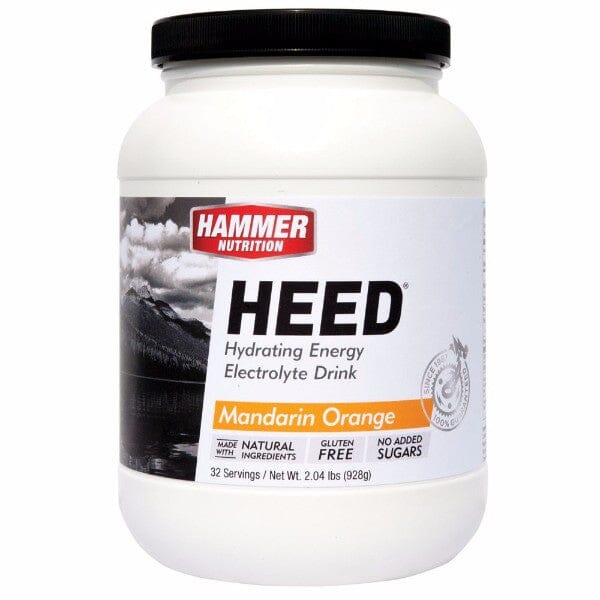 Hammer Heed Sports Drink (High Energy Electrolyte) MANDARIN-ORANGE 32 SERVING 