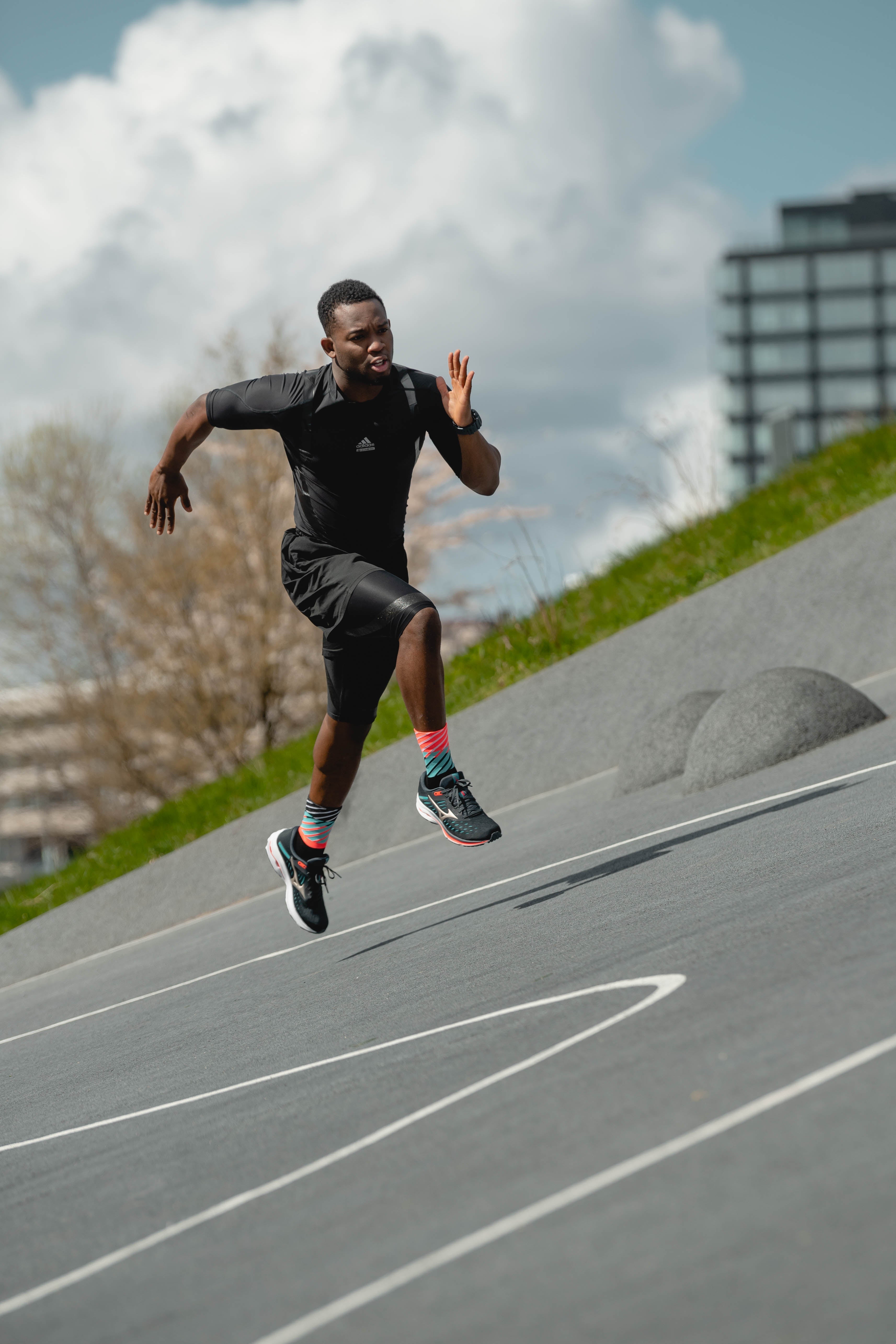 Incylence Running Diagonals Black Inferno Socks 