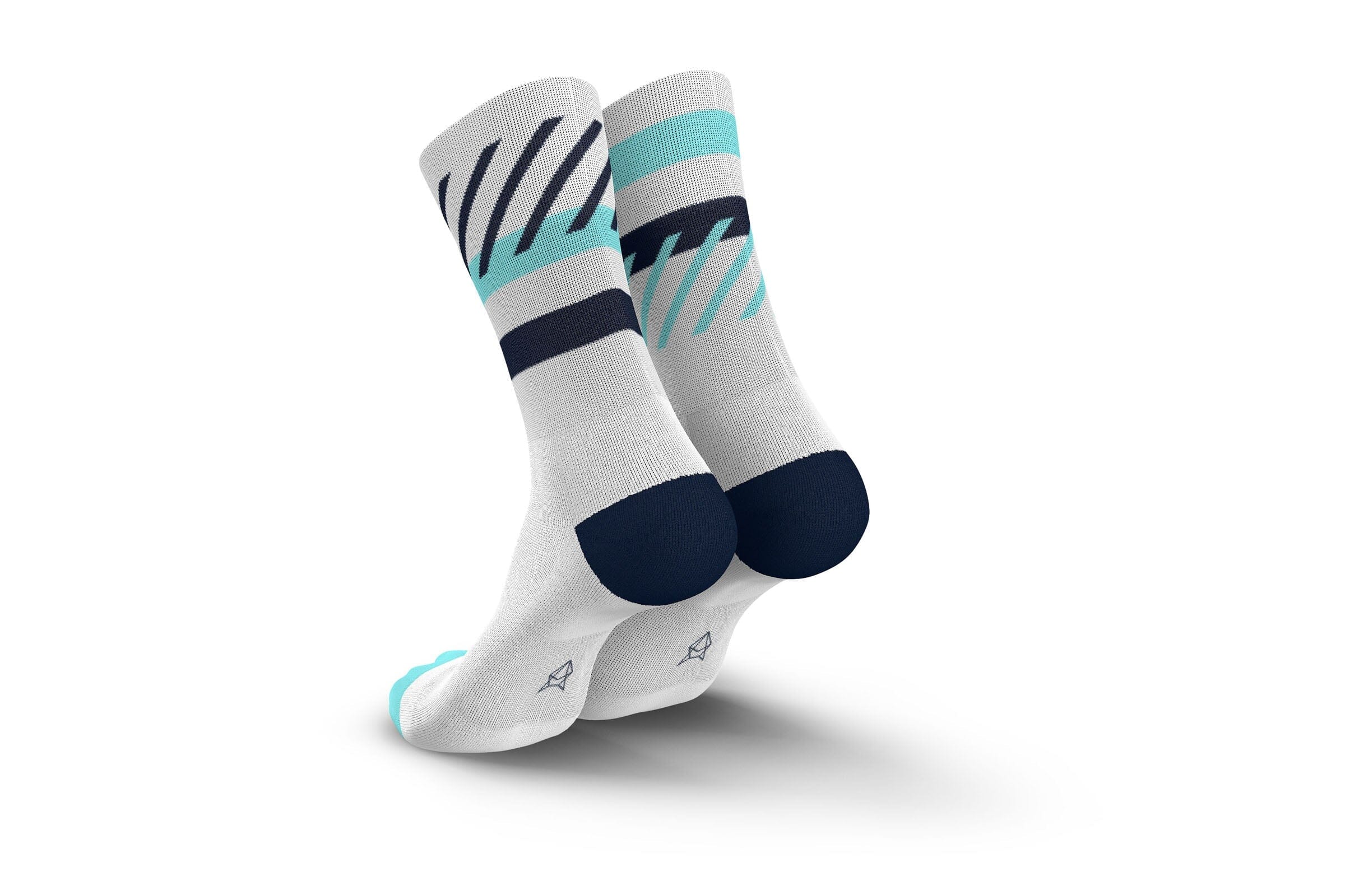 Incylence Running Disrupts Navy Blue Mint Socks 