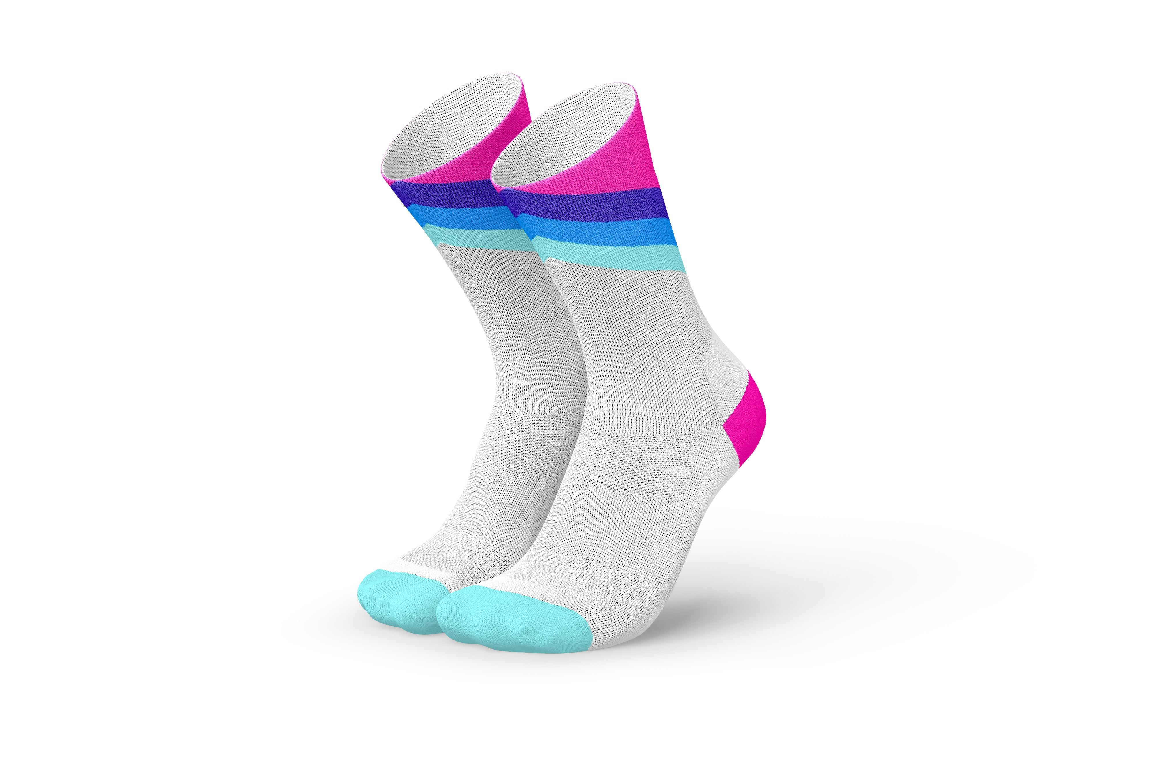 Incylence Running Grades Blue Pink Socks Blue Pink 35-38 