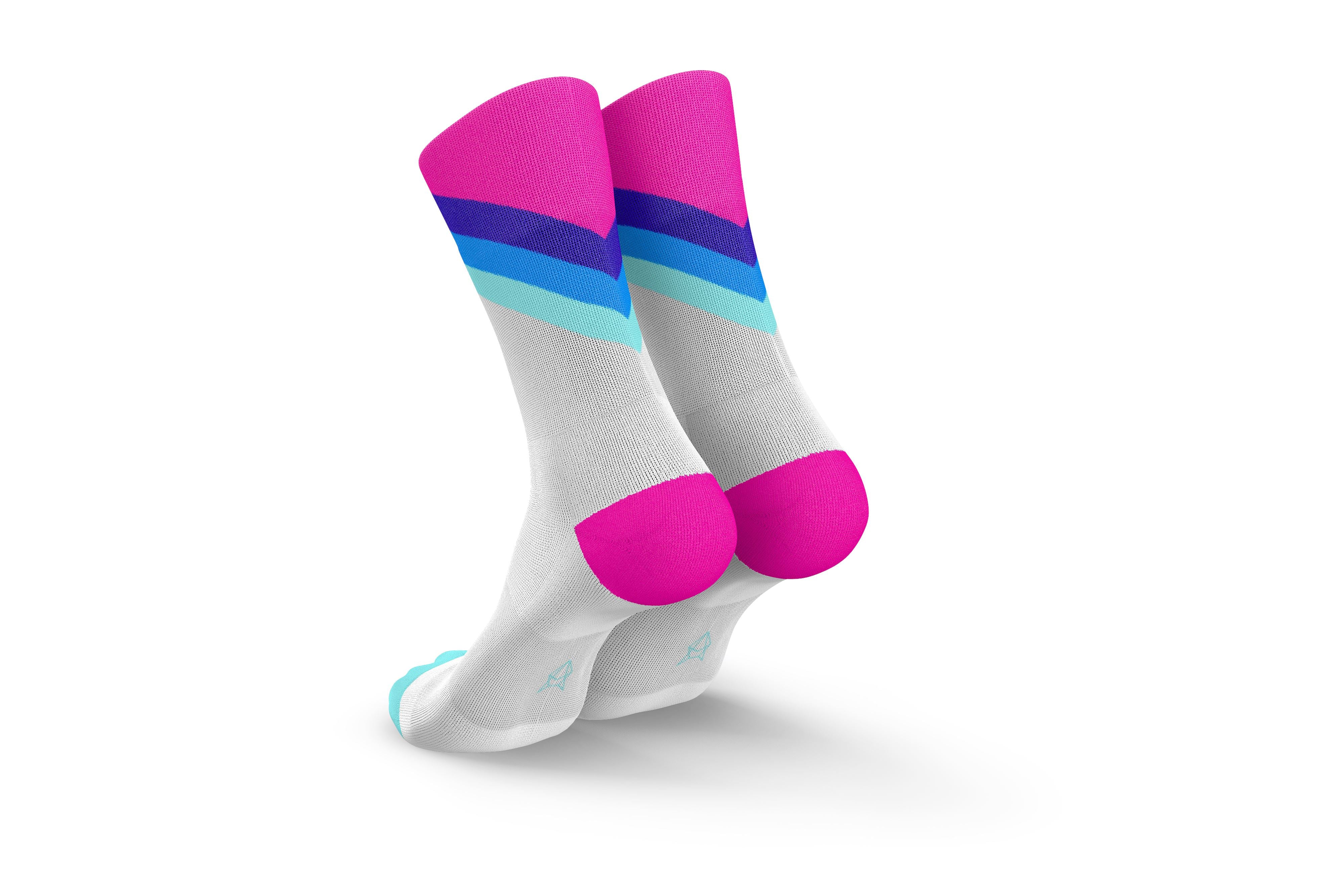 Incylence Running Grades Blue Pink Socks 